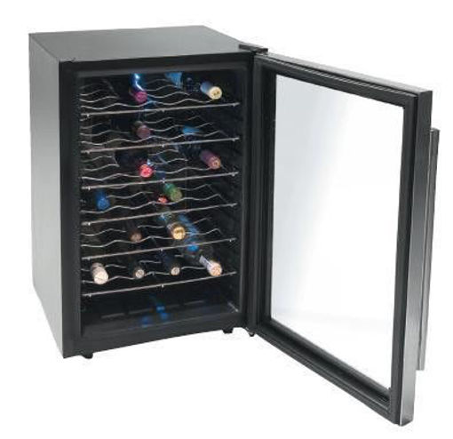 Imagen de Armario refrigerador eléctrico 28 botellas