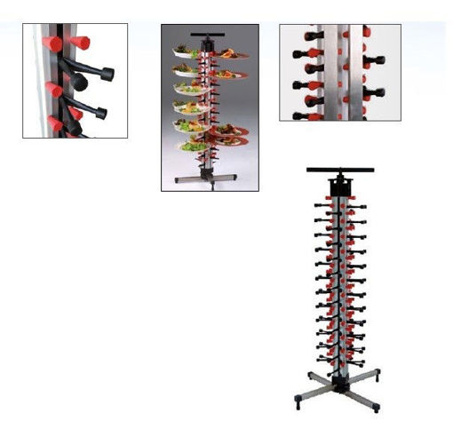Imagen de Torre sobremesa para emplatar 48 platos