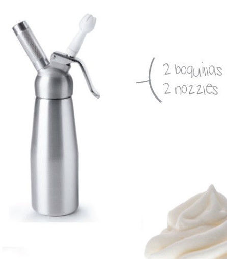 Imagen de Sifón natas y espumas Aluminio 1 litro